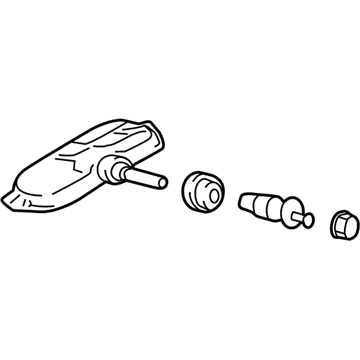 Honda 06421-SCV-A00 Sensor Assembly, Tpms