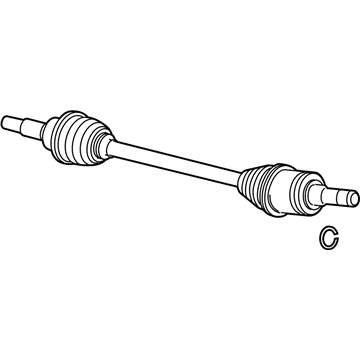 Ford BT4Z-4K138-A Axle Assembly