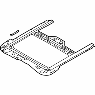 Hyundai 81620-J9000 Frame Assembly-SUNROOF