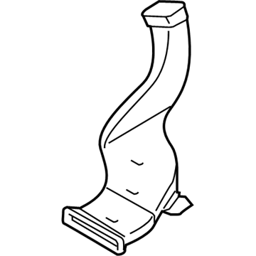 Hyundai 97370-F3000 Duct-Rear Heating, RH