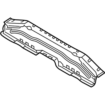 Hyundai 65611-G3000 Member Assembly-Rear Floor Front Cross Complete