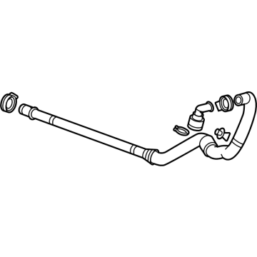 GM 84697658 Outlet Pipe