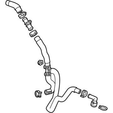 GM 84697660 Coolant Hose