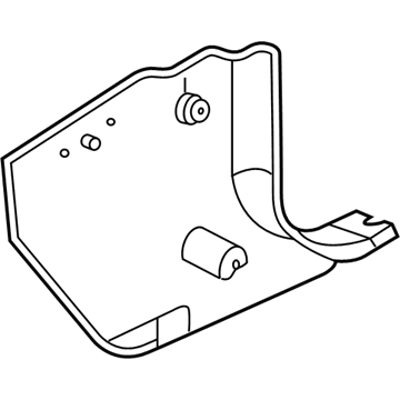 Hyundai 85824-2C000-LK Trim Assembly-Cowl Side RH