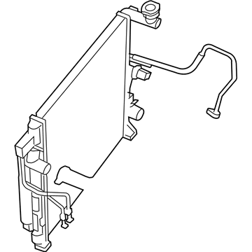 Mopar 68003973AB Engine Cooling Radiator