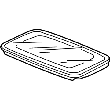 Acura 70200-SJA-306 Glass Assembly, Roof (Coo)
