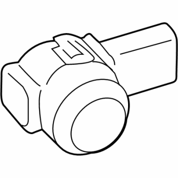 BMW 66-20-9-826-955 ULTRASONIC SENSOR, MINERAL W