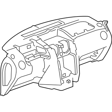 GM 25871310 Instrument Panel