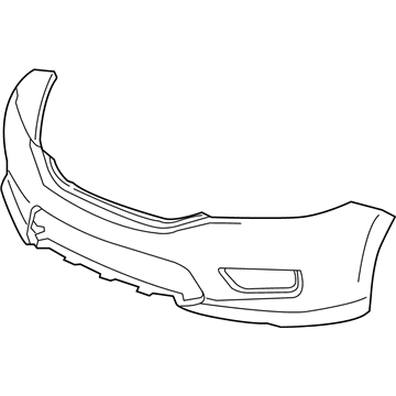 Honda 04711-T2A-A90ZZ Face, Front Bumper (Dot)