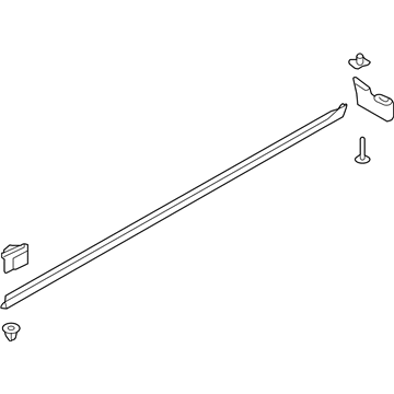 Hyundai 87751-B8000-CA Moulding Assembly-Side Sill, LH