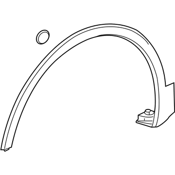 GM 23441776 Wheel Opening Molding