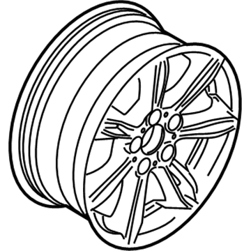 BMW 36-11-6-759-841 Light Alloy Rim