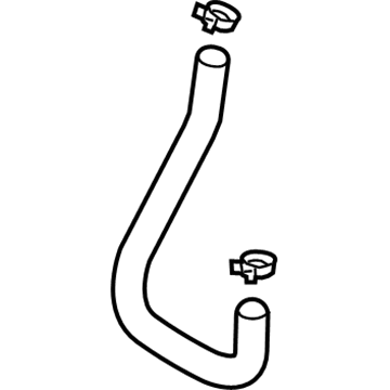 Hyundai 25415-2W500 Hose Assembly-Radaator, Lower