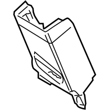 BMW 51-43-6-954-655 Cover, B-Column Upper Left