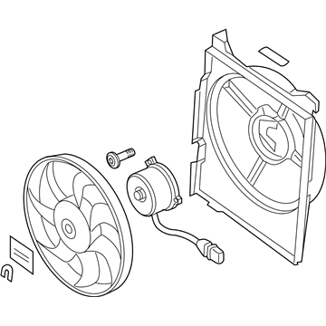 Kia 977303F000 Blower Assembly