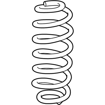 Mopar 68157882AB Rear Coil Spring Left