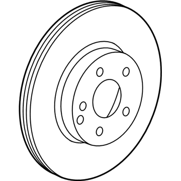 Infiniti 40206-5DH0A Rotor-Disc Brake, Front