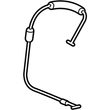 Honda 74830-SAA-003 Cable, Tailgate Opener