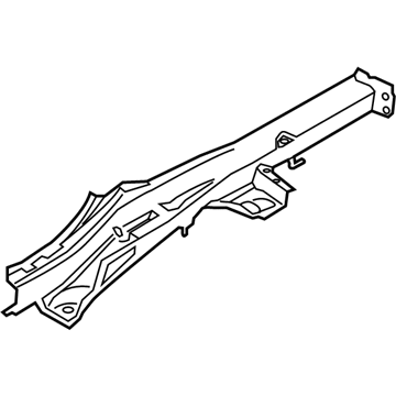 Hyundai 65720-J9000 Member Assembly-Rear Floor Side, RH