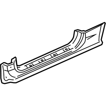 Honda 04631-S5P-415ZZ Panel, R. Side Sill