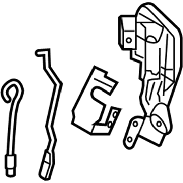 Hyundai 81310-25200 Latch Assembly-Front Door, LH