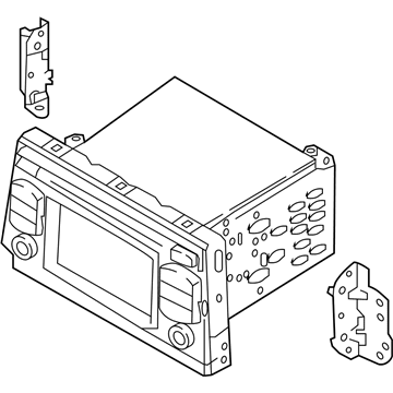 Kia 96160D5100WK Audio Assembly