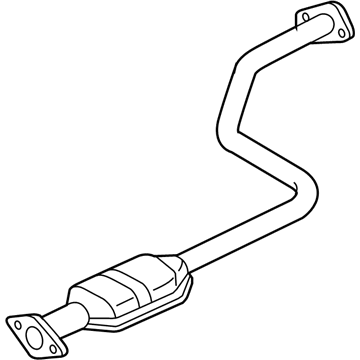 Hyundai 28650-25710 Center Exhaust Pipe