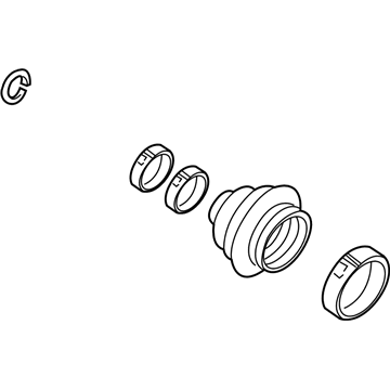 BMW 33-21-9-067-806 Repair Kit Bellows, Exterior