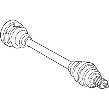 BMW 33-21-2-228-018 Axle Shaft Assembly