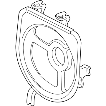 Acura 38615-P72-000 Shroud, Air Conditioner