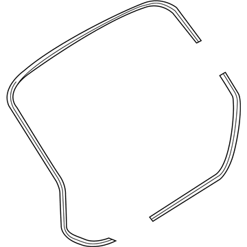 BMW 51-76-2-990-474 Trunk Lid Gasket