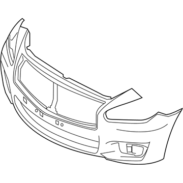 Infiniti 62022-4AM0H Front Bumper Cover