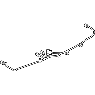 Hyundai 84624-B1000 Extension Wiring-Console Front