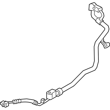 BMW 64-53-9-362-756 REFRIGERANT LINE, DUAL LINE