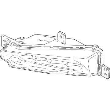 BMW 63-17-7-406-365 Front Fog Lamp, Led, Left