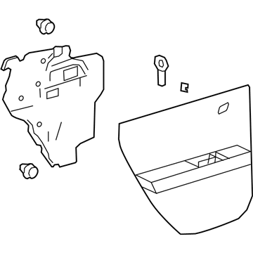 GM 22761570 Door Trim Panel