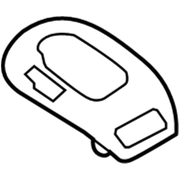 BMW 51-16-7-026-236 Cover, Gear Selecting Lever