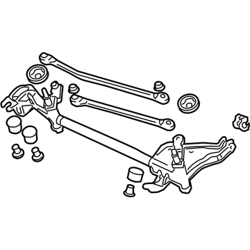 Honda 76530-S5T-A01 Link, FR. Wiper (LH)