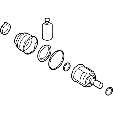 Hyundai 495R3-L5000 Joint Kit-Diff Side, RH