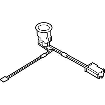 BMW 61-34-9-302-184 Socket, Lighter, With Led