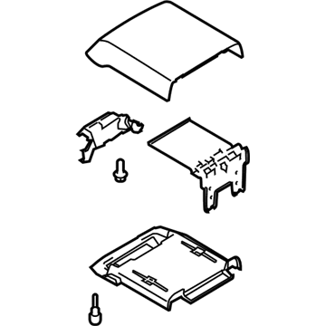 Ford FL3Z-1506024-BF Lid Assembly