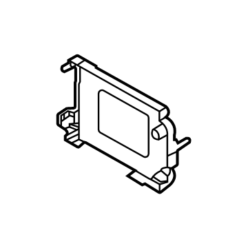 BMW 66-31-9-500-092 MOUNT FRONT RADAR SENSOR