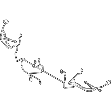 BMW 61-12-5-A26-283 WIRING HARNESS FRONT END