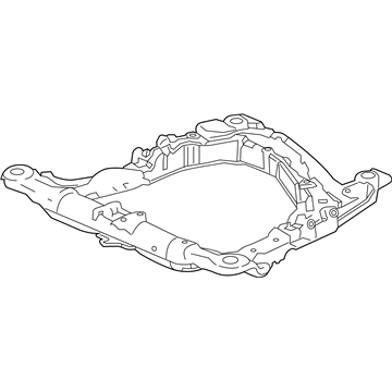 Honda 50200-T3V-A05 Sub-Frame, Front