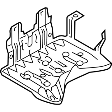 Nissan 64860-CA000 Bracket-Battery