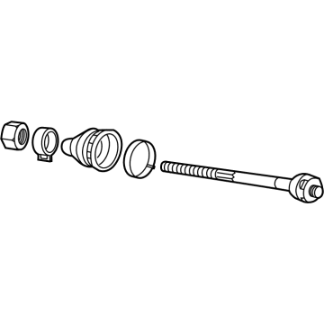 GM 84467792 Inner Tie Rod