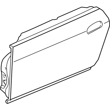 Honda 67010-S2A-A93ZZ Panel, R. FR. Door (DOT)