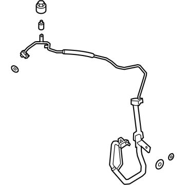 Ford LX6Z-19A834-AF TUBE ASY