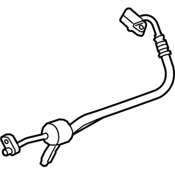 BMW 64-53-9-321-595 Pressure Hose, Compressor-Condenser