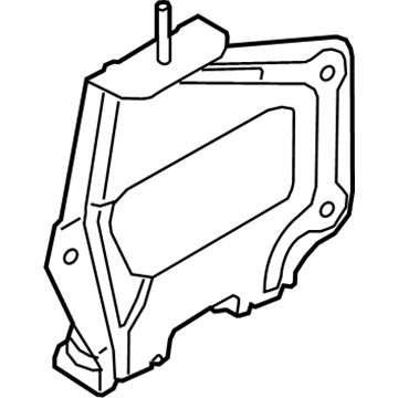 BMW 64-53-9-458-195 BRACKET CONDENSER